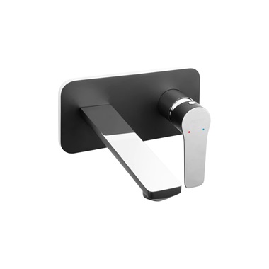 Ferro Adore Black  mosdócsaptelep, fekete, króm falsík alá építhető