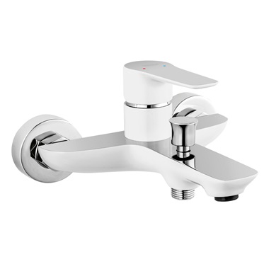 Ferro Adore egykaros kádtöltő csaptelep, króm, fehér