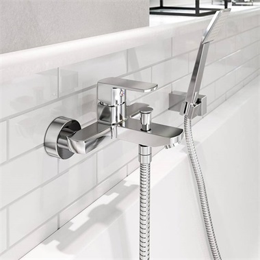 Ferro Alba VerdeLine kádcsaptelep, króm