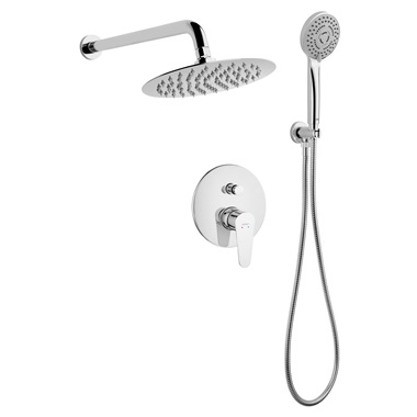 Ferro Algeo falon belüli zuhanyszett, króm