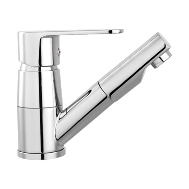 Ferro Algeo keverő csaptelep kihúzható zuhanyfejjel, króm