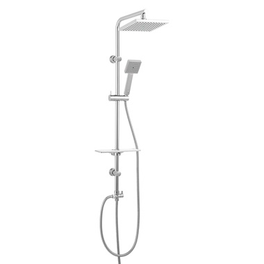 Ferro Amigo VerdeLine zuhanyrendszer fej és kézizuhannyal, króm