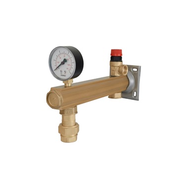 Ferro biztonsági szelepkészlet háztartási melegvízhez 6 bar gyorscsatlakozóval