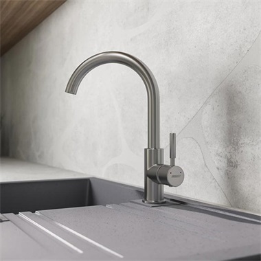 Ferro Camira Inox konyhai csaptelep, rozsdamentes acél