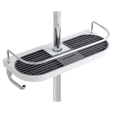 Ferro Emotion univerzális zuhanypolc állítható zuhanyrúdhoz 280 mm x 120 mm