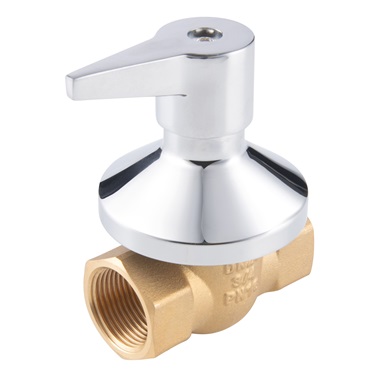 Ferro F-Power csempeszelep tekerőkarral, rozettával, 3/4" BB