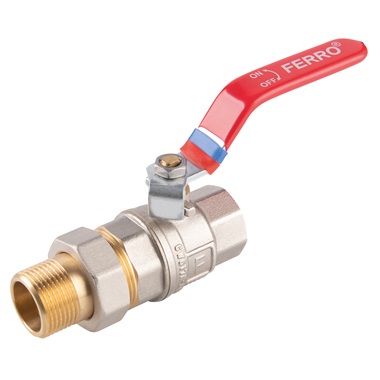 Ferro F-Power golyóscsap lapátkarral, 1 1/4" toldatos, KB