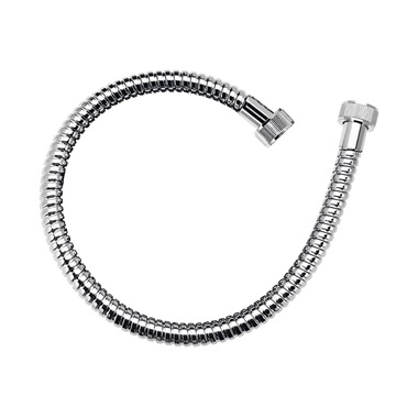 Ferro fém bevonatú zuhanycső 50 cm, króm, műanyag