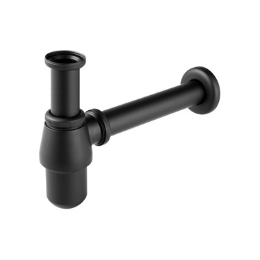 Ferro Univerzális fém búraszifon, G5/4"x32 mm fekete