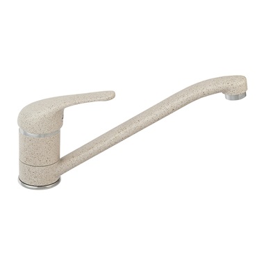 Ferro Freya egykaros konyhai csaptelep forgatható kifolyóval, homokbézs