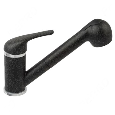 Ferro Freya konyhai csaptelep  kihúzható zuhanyfejjel, króm, antracit