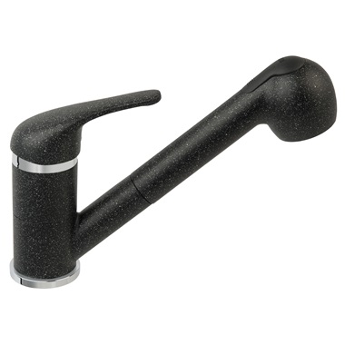 Ferro Freya konyhai csaptelep  kihúzható zuhanyfejjel, króm, antracit