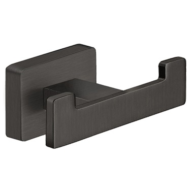 Ferro Greta dupla akasztó, gun metal