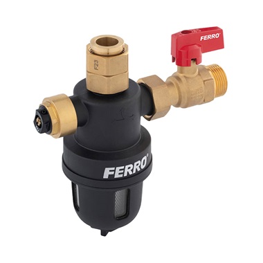 Ferro iszapelválsztó mágnes 3/4"+ golyóscsap