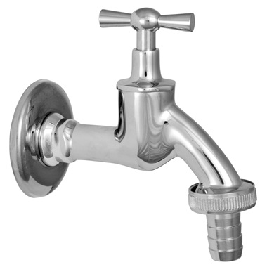 Ferro kerti csap fém tömlővéggel, 1/2"