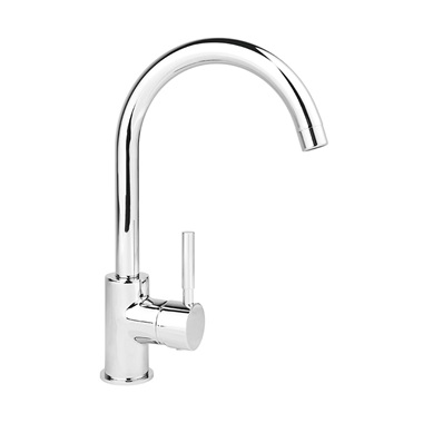 Ferro Lugio konyhai csaptelep átfolyós vízmelegítőkhöz, króm