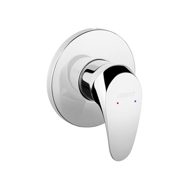 Ferro One egykaros falon belüli zuhany csaptelep, króm