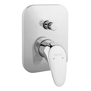 Ferro One falon belüli zuhany csaptelep, króm