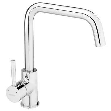 Ferro Ratio egykaros konyhai csaptelep, króm