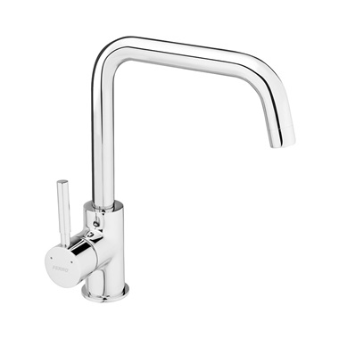 Ferro Ratio álló mosogatócsaptelep nyílt rendszerű elektromos vízmelegítőkhöz, króm