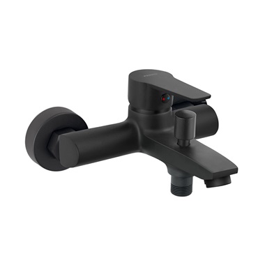 Ferro Ritto Black fali kádcsaptelep, matt fekete Ferro Ritto Black fali kádcsaptelep, matt fekete