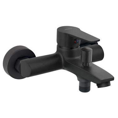Ferro Ritto Black fali kádcsaptelep, matt fekete