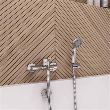 Ferro Ritto egykaros kádcsaptelep, króm