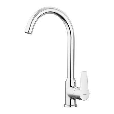 Ferro Ritto egykaros konyhai csaptelep, króm