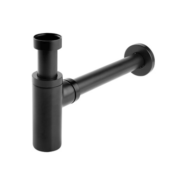  Ferro hengeres búraszifon G5/4"×32 mm, fekete