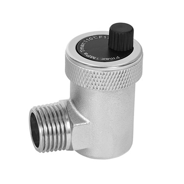 Ferro automata légtelenítő, 1/2" sarok, króm