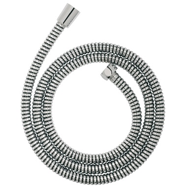 Ferro Silver Duo fFex ezüst zuhanycső 150 cm, megerősített, ezüst,műanyag