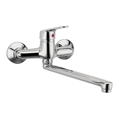 Ferro Smile fali mosogató csaptelep, króm