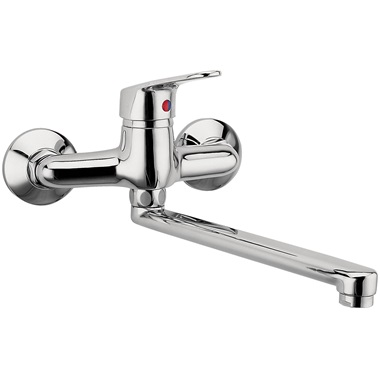 Ferro Smile fali mosogató csaptelep, króm