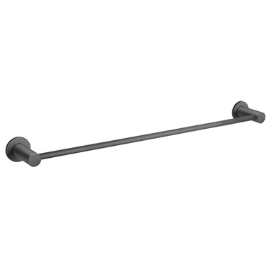 Ferro Smile egyenes törölközőtartó 45 cm, gun metal