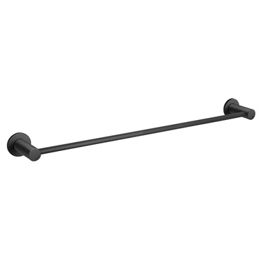 Ferro Smile egyenes törölközőtartó 60 cm, fekete