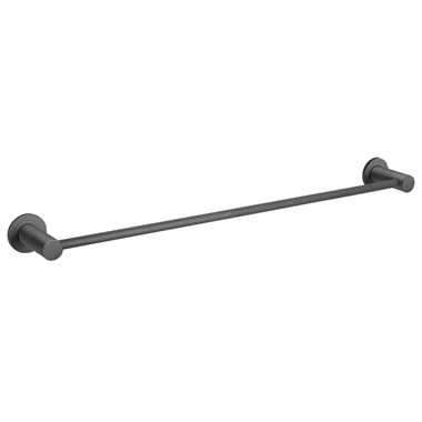Ferro Smile egyenes törölközőtartó 60 cm, gun metal
