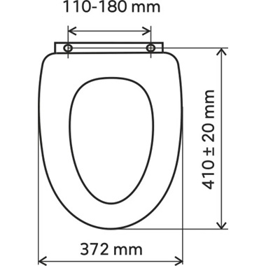 Ferro WC ülőke, MDF, Soft Close, kagylómintás