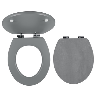 Ferro MDF WC ülőke, kőmintás, soft close