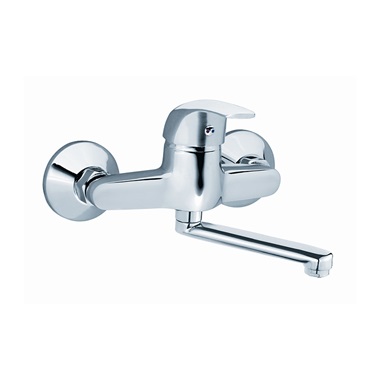 Ferro Vasto egykaros fali mosdó csaptelep, króm 