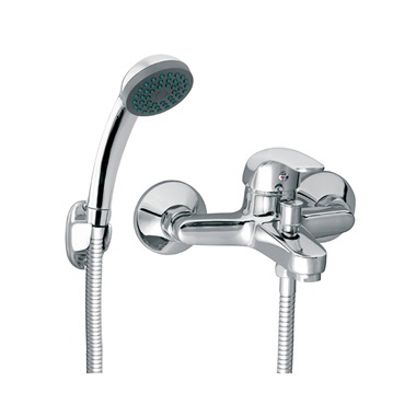 Ferro Vasto egykaros kád csaptelep zuhanyszettel