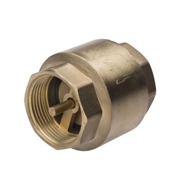 Ferro visszacsapó szelep réz tányérral 1/2", BB