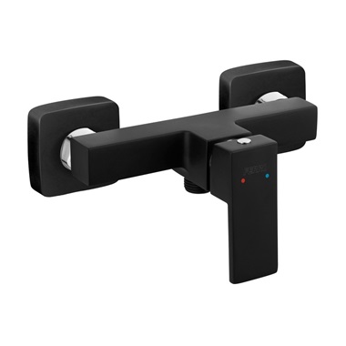 Ferro Zicco egykaros zuhany csaptelep, fekete