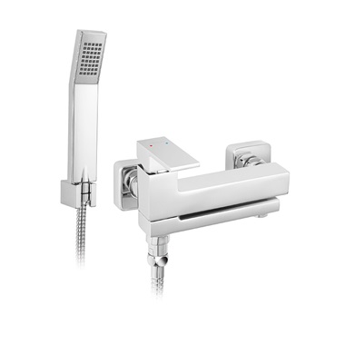 Ferro Zicco kádcsaptelep a kifolyócsőbe épített zuhanyváltóval