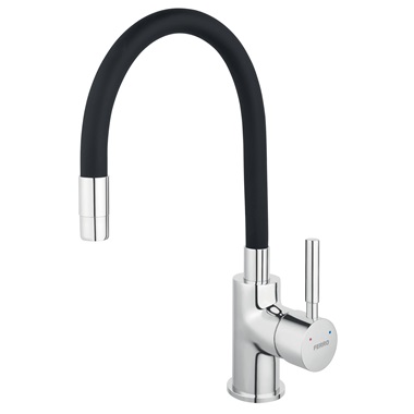 Ferro Zumba álló mosogatócsaptelep króm, átfolyós vízmelegítőkhöz