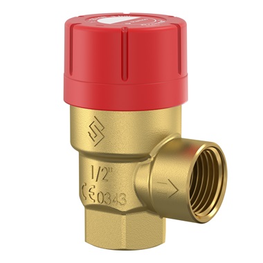 Flamco Prescor biztonsági szelep 1/2" 3 bar 