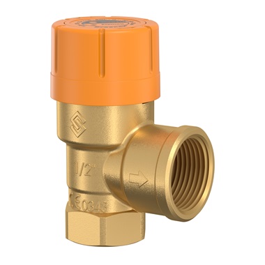 Flamco Prescor Solar biztonsági szelep 1/2 , 6,0 bar