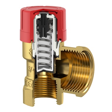 Flamco Prescor biztonsági szelep 3/4" 2,5 bar