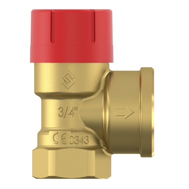Flamco Prescor biztonsági szelep 3/4" 2,5 bar