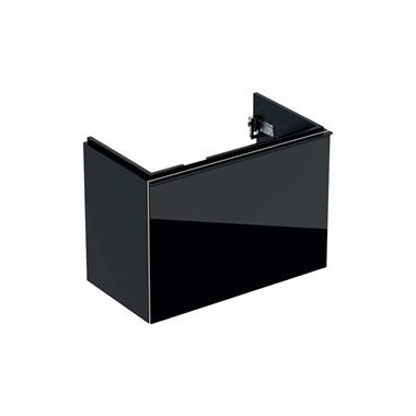 Geberit Acanto aldó szekrény 74x53,5x41,6 cm, fekte