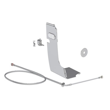 Geberit AquaClean rejtett vízcsatlakozáshoz készlet 8/12 cm, krómozott, fényes